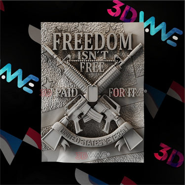 AMERICAN VETERAN 3d stl 3DWave.us
